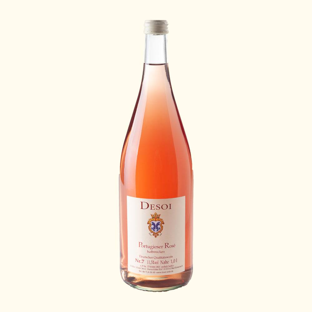 2022er Rosé halbtrocken, QbA – Weinhandel Desoi